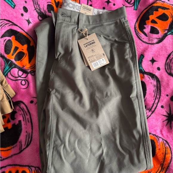 Jockey Outdoors Tan and Gray Men’s Utility Pants 36x32 - Picture 5 of 6